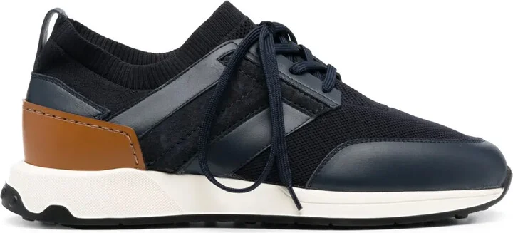 Panelled Mesh Low-Top Sneakers