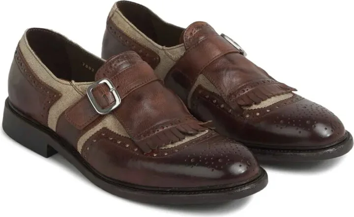 Panelled Monk Shoes - Image 2