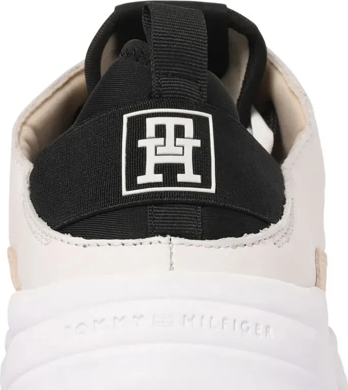 Panelled Monogram-Print Sneakers - Image 4