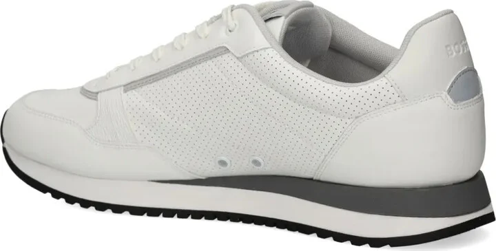 Panelled Perforated Sneakers - Image 3