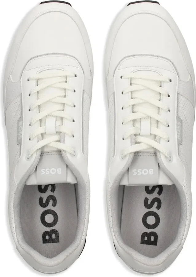 Panelled Perforated Sneakers - Image 4