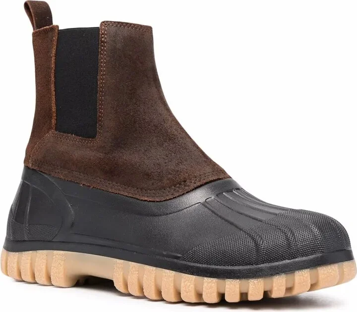 Panelled Platform Boots - Image 2