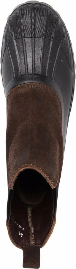 Panelled Platform Boots - Image 4