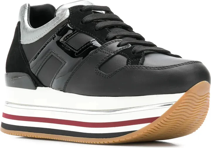 Panelled Platform Sneakers - Image 2