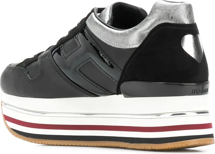 Panelled Platform Sneakers - Image 3