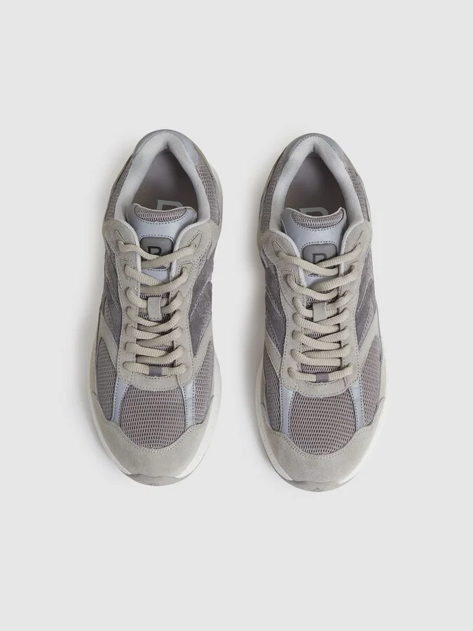 Panelled Running Trainers - Image 4