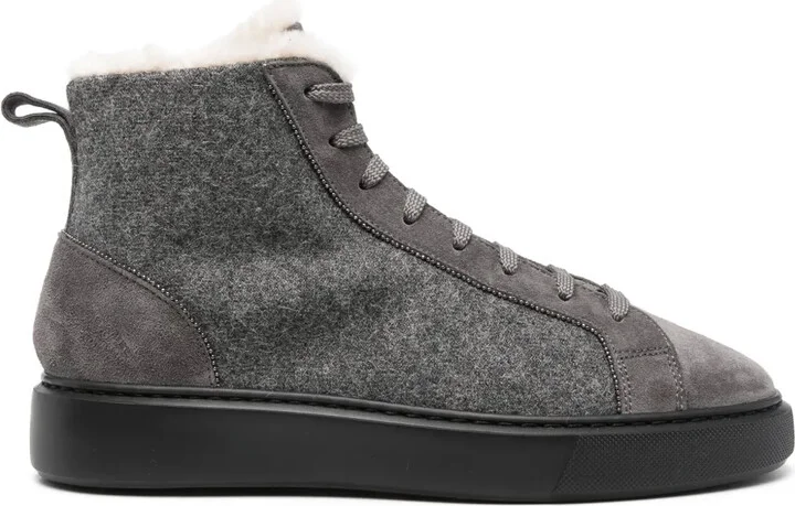 Panelled Sneakers