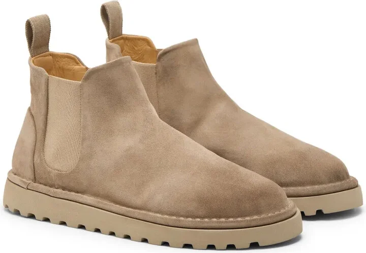 Panelled Suede Ankle Boots - Image 2