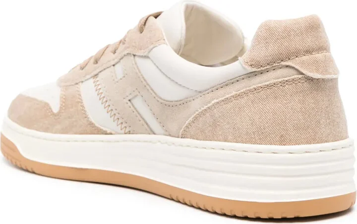 Panelled Suede Sneakers - Image 3