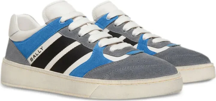 Panelled Suede Sneakers - Image 2