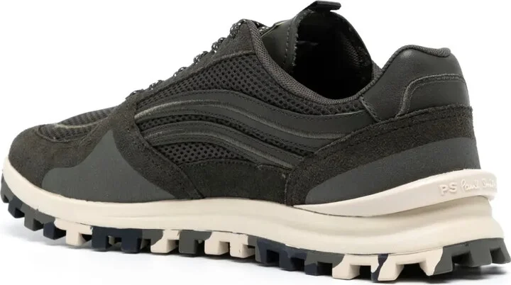 Panelled Suede Sneakers - Image 3