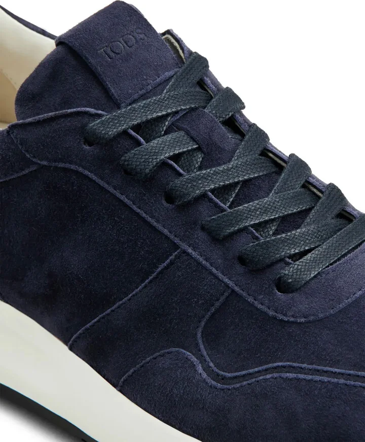 Panelled Suede Sneakers - Image 5