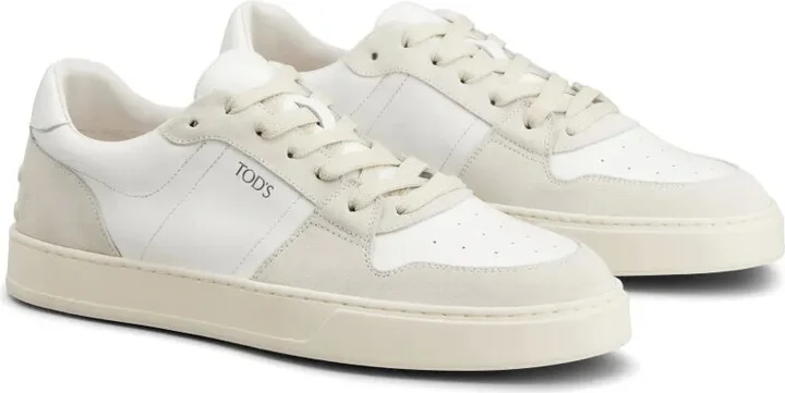Panelled Suede Sneakers - Image 2