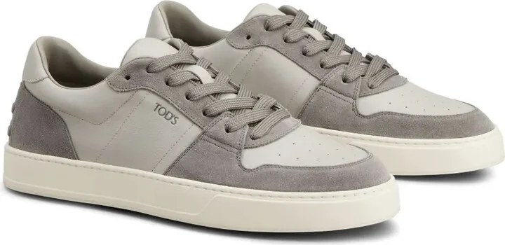 Panelled Suede Sneakers - Image 2
