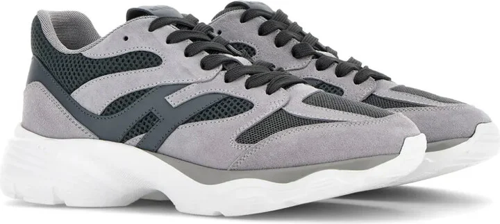 Panelled Suede Sneakers - Image 2