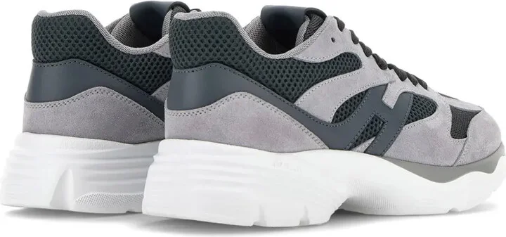 Panelled Suede Sneakers - Image 3