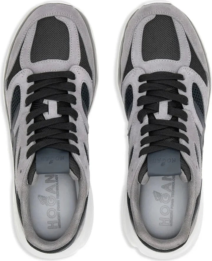 Panelled Suede Sneakers - Image 5
