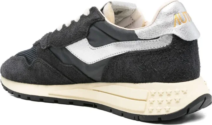 Panelled Suede Sneakers - Image 3