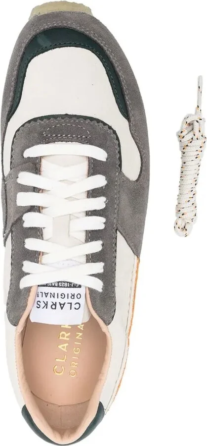 Panelled Suede Sneakers - Image 4