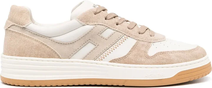 Panelled Suede Sneakers