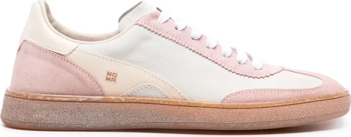 Panelled Suede Sneakers