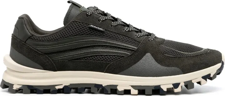 Panelled Suede Sneakers