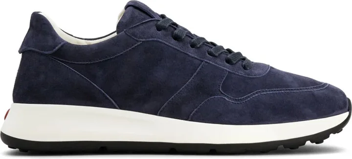 Panelled Suede Sneakers