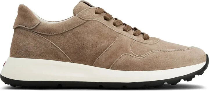 Panelled Suede Sneakers