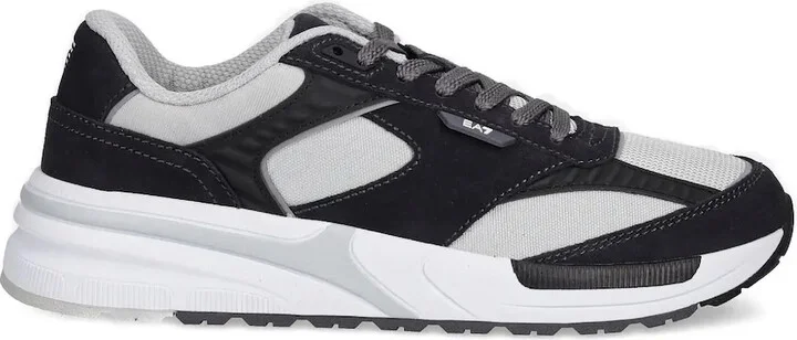 Panelled Suede Sneeakers