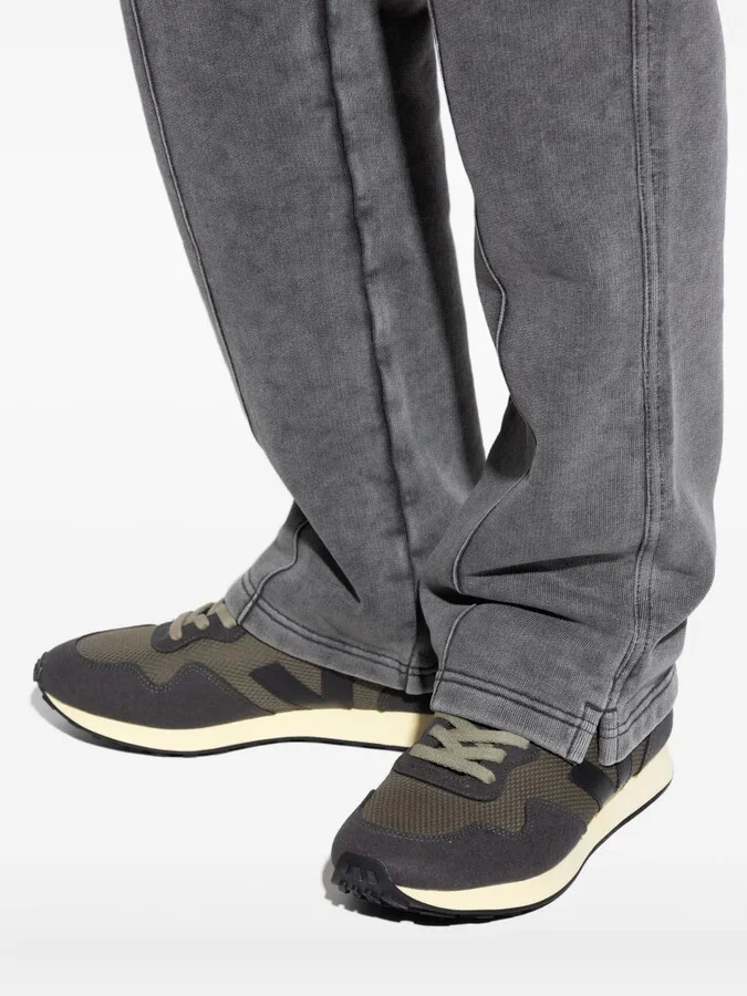 Panelled Suede Trainers - Image 5