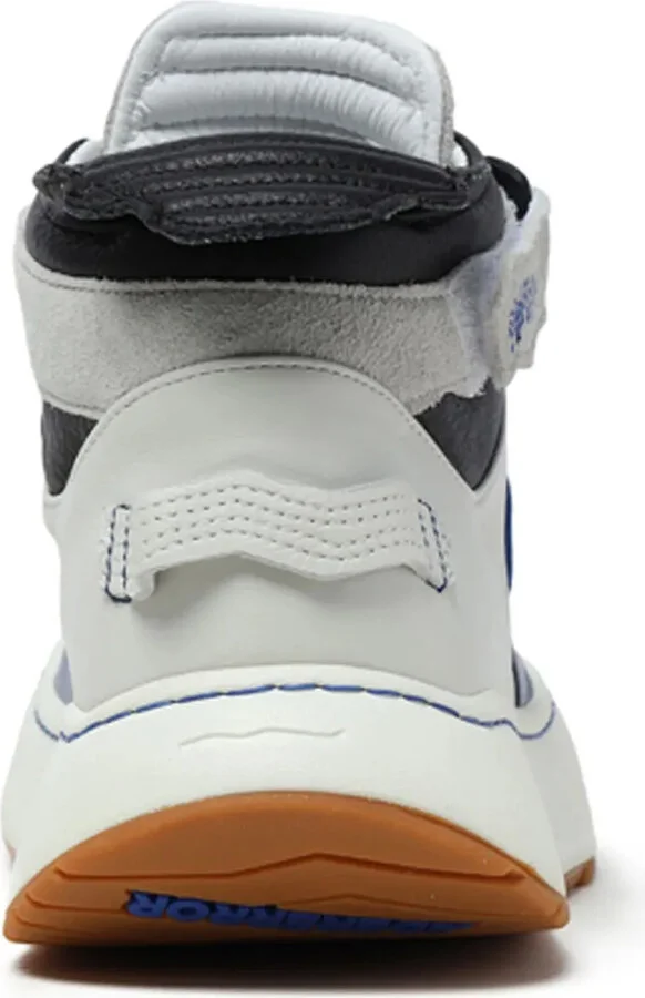 Panelled Touch-Strap High-Top Sneakers - Image 3