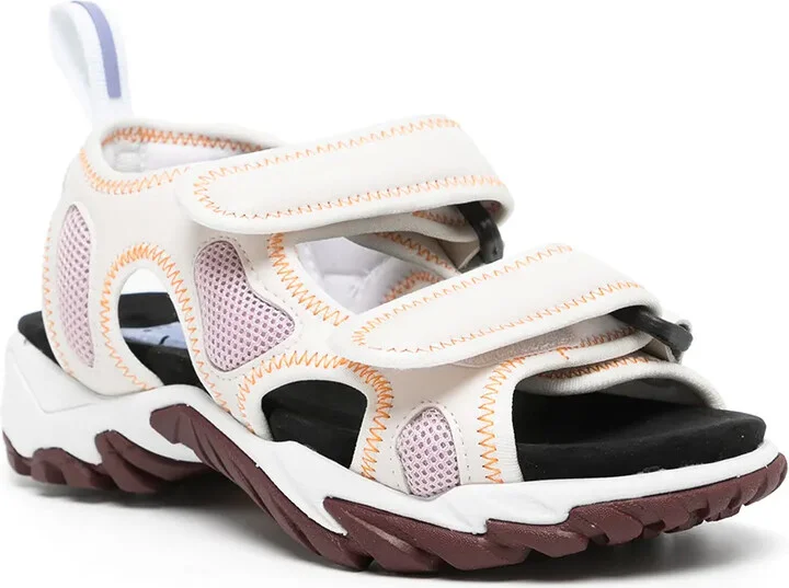 Panelled Touch-Strap Sandals - Image 2