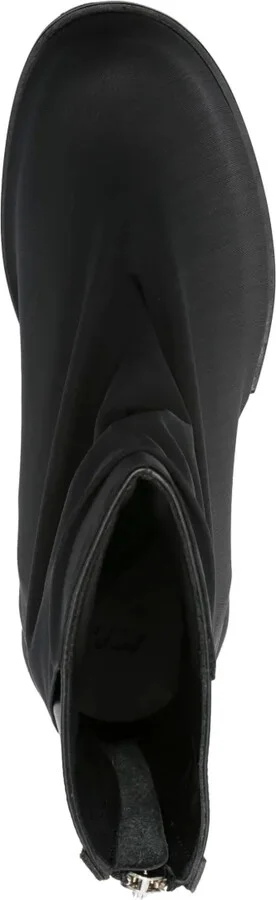 Panelled Zip-Up Ankle Boots - Image 4
