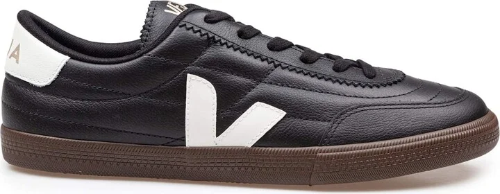 Panenka Leather Sneakers Black And White