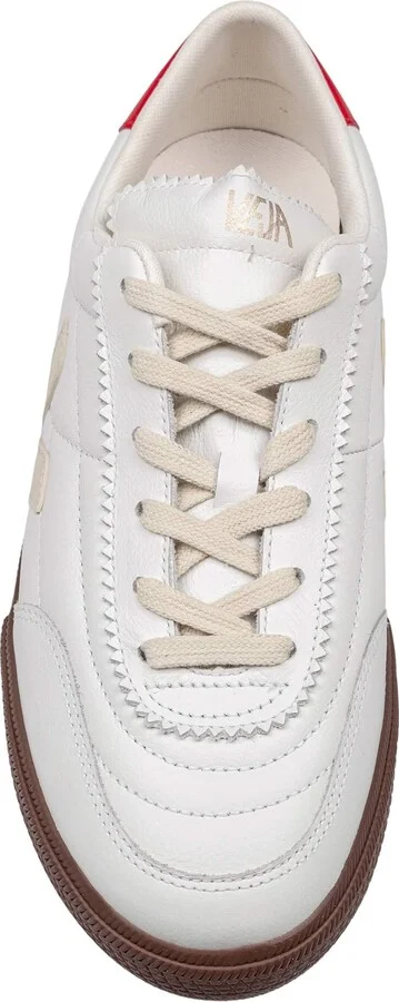 Panenka Leather Sneakers White And Red - Image 2
