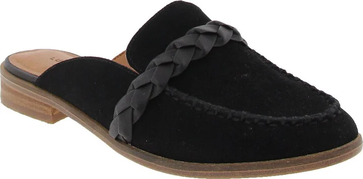 Panlin 2 Womens Braided Suede Loafers