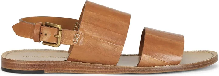Pantheon leather sandals