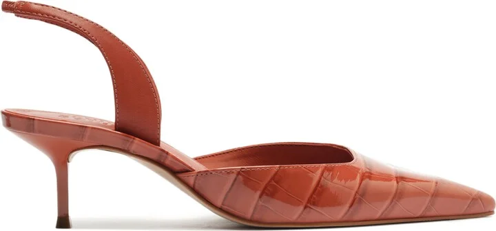 Paola Mid Slingback Pointed Toe Pump - Image 4