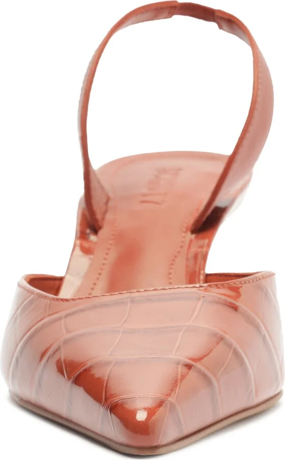 Paola Mid Slingback Pointed Toe Pump - Image 5