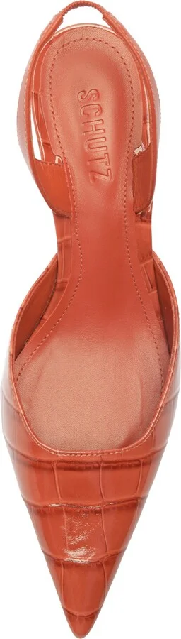 Paola Mid Slingback Pointed Toe Pump - Image 6