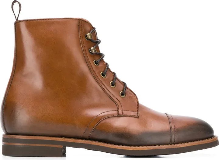Paolo Caramello lace-up boots