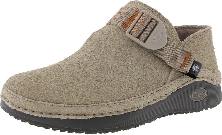 PAONIA Womens Buckle Faux Leather Slip-On Sneakers