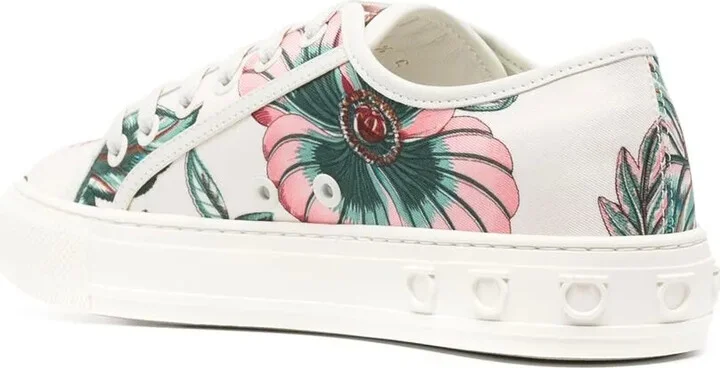 Papavero-print low-top sneakers - Image 3