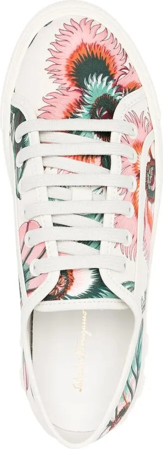 Papavero-print low-top sneakers - Image 4