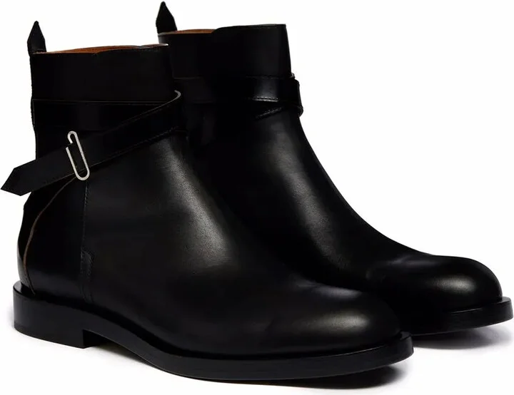 Paperclip-Detail Ankle Boots - Image 2