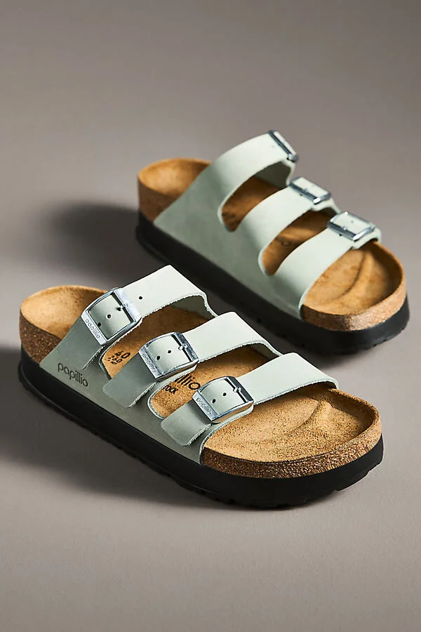 Papillio by Birkenstock Florida Flex Platform Triple-Strap Sandals - Image 2