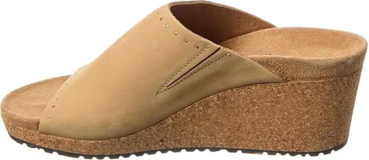 Papillio By Birkenstock Namica Rivets Narrow Leather Wedge Sandal - Image 2
