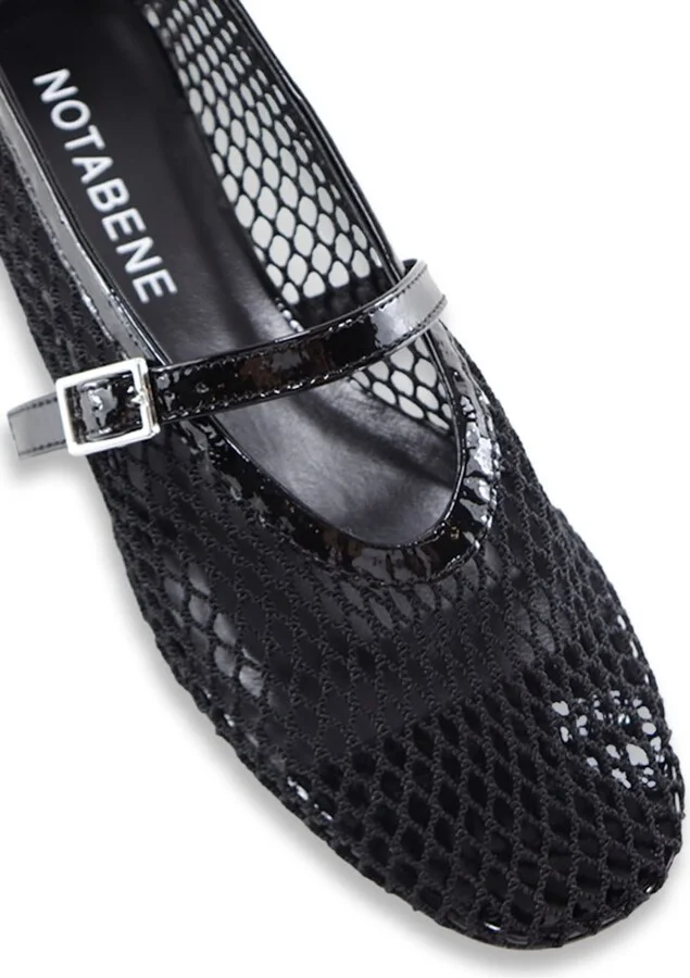 Papillion Ballerina, Black Mesh - Image 6