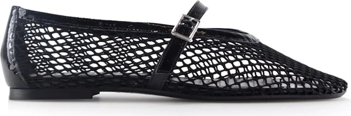 Papillion Ballerina, Black Mesh