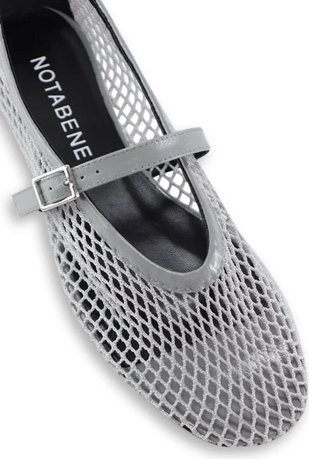 Papillion Ballerina, Grey Mesh - Image 3